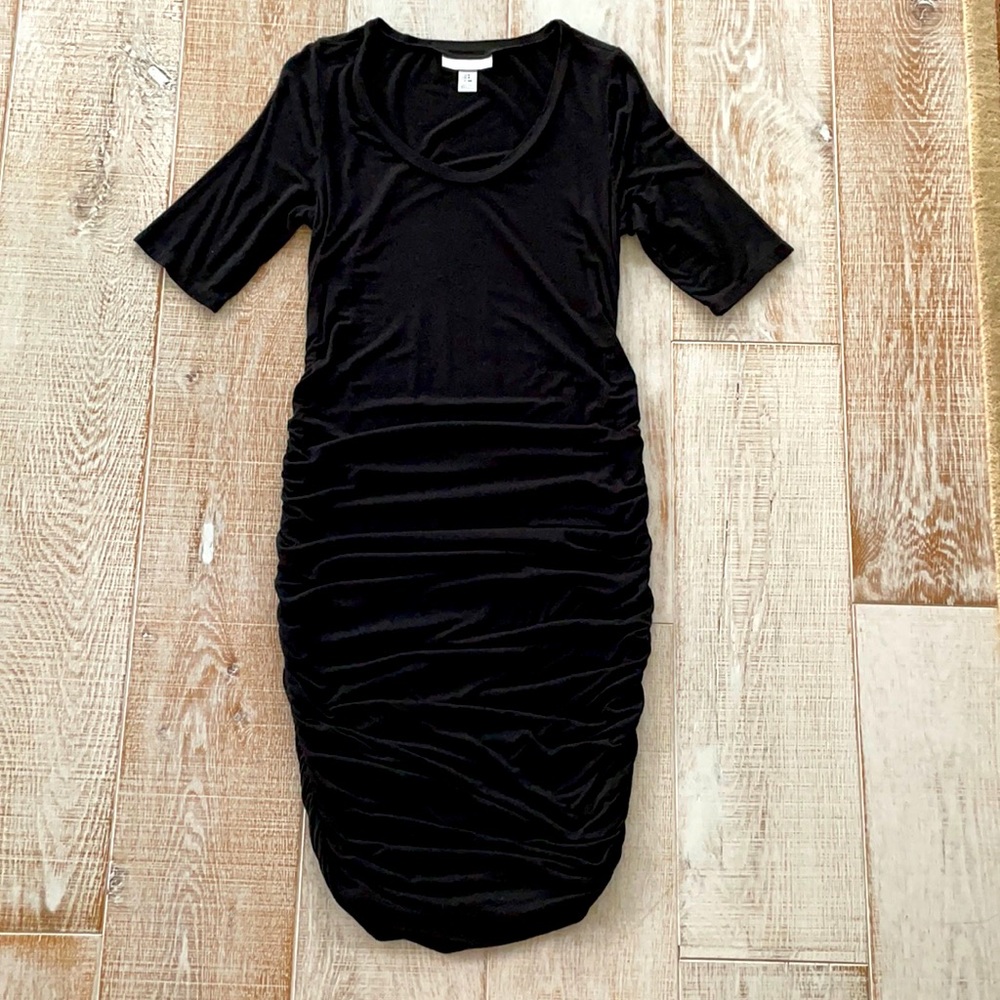 Motherhood Maternity black dress